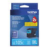Genuine Brother LC105C Cyan Ink Cartridge (1,200 pages)