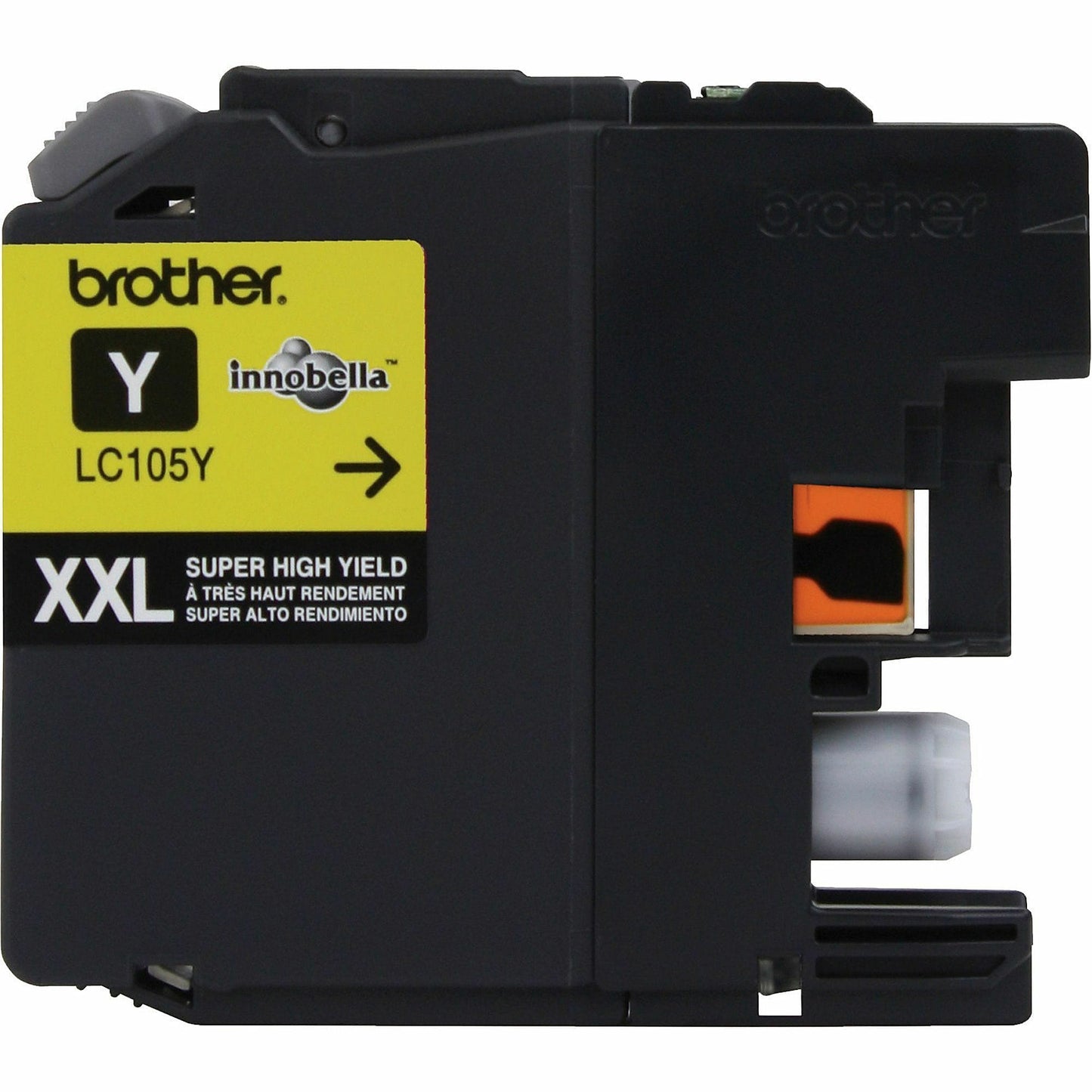 Genuine Brother LC105Y Yellow Ink Cartridge (1,200 pages)