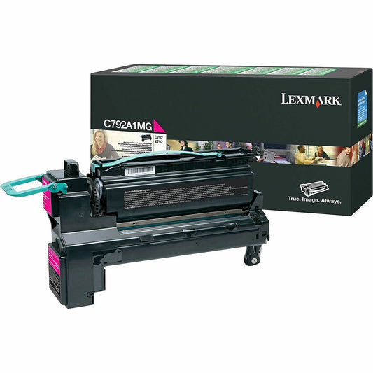 Genuine Lexmark C792A1MG Magenta Toner Cartridge (6,000 pages)