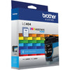 Genuine Brother LC404C Cyan Ink Cartridge (750 pages)