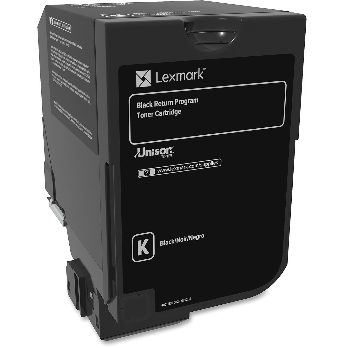 Genuine Lexmark 74C10K0 Black Toner Cartridge (3,000 pages) Return Program