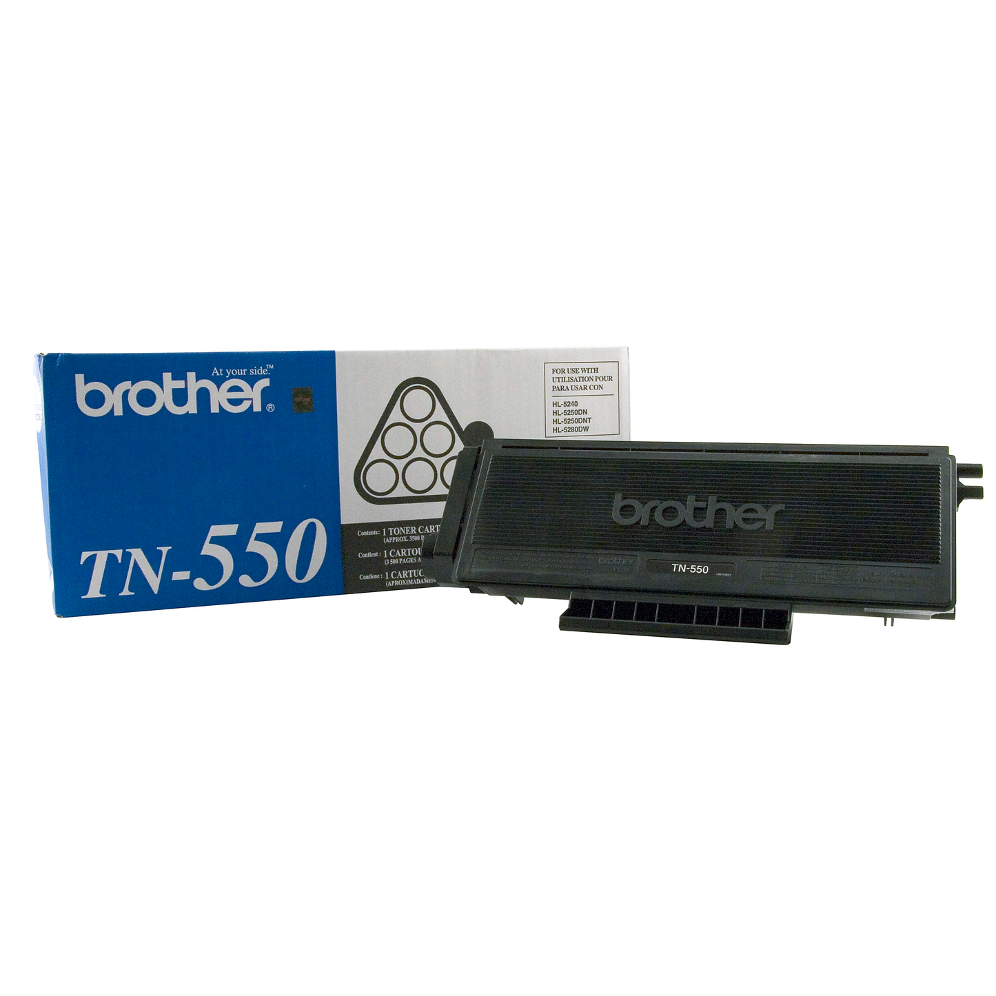 Genuine Brother TN550 Black Toner Cartridge (3,500 pages)