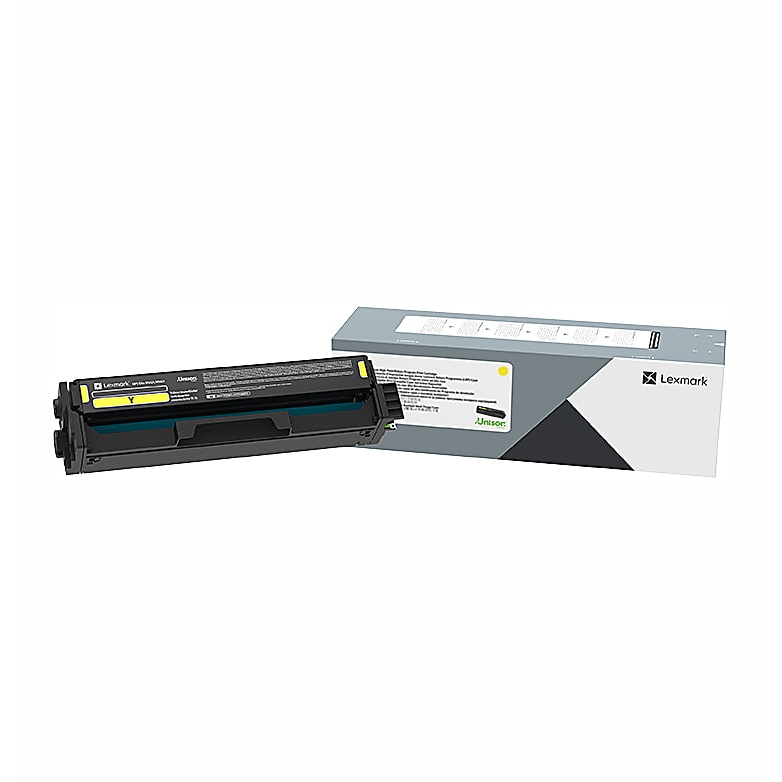 Genuine Lexmark 20N0X40 High Yield Yellow Toner Cartridge (6,700 pages)