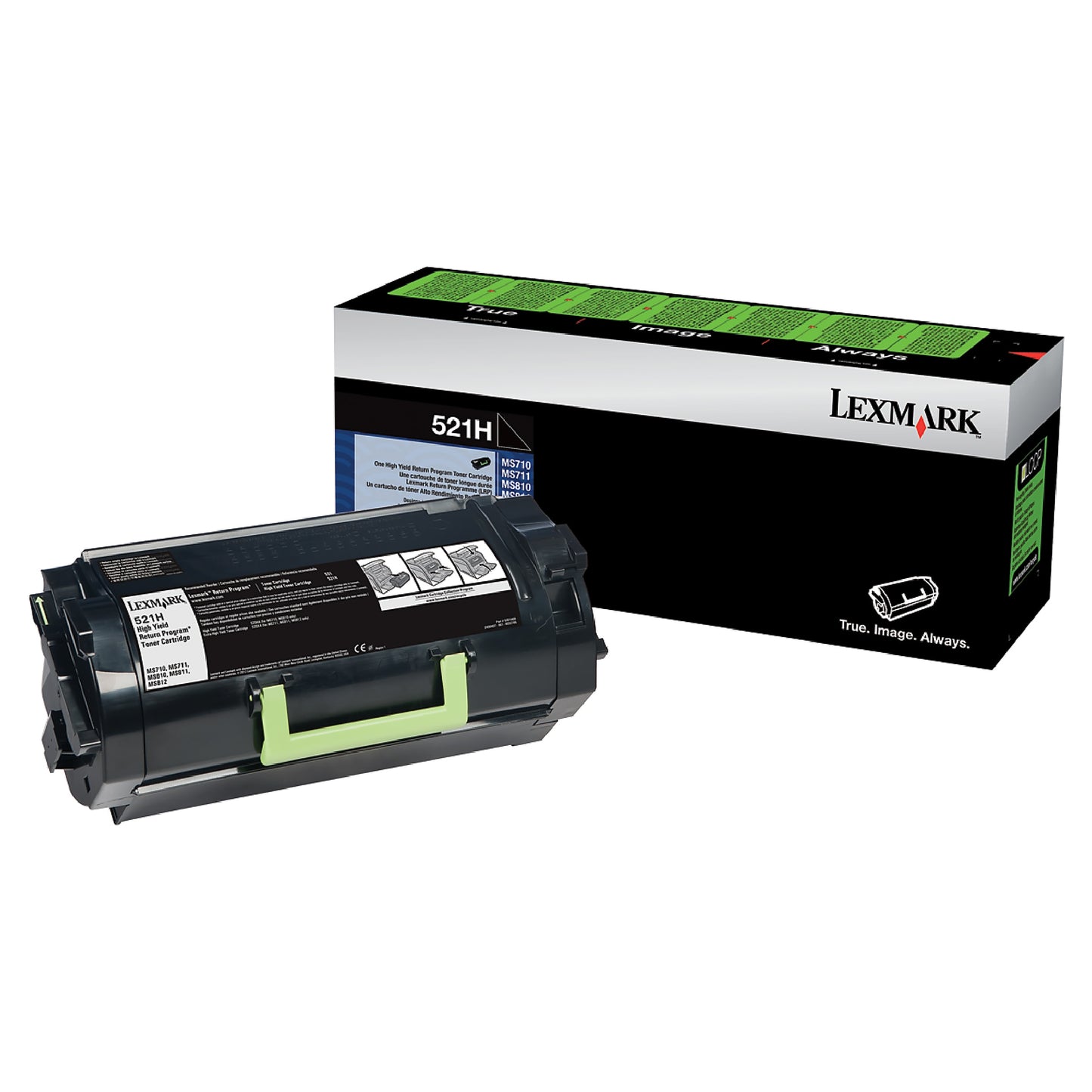 Genuine Lexmark 52D1H00 Black Toner Cartridge (25,000 pages) Return Program