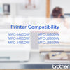 Genuine Brother LC201BK Black Ink Cartridge (260 pages)