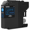 Genuine Brother LC201C Cyan Ink Cartridge (260 pages)
