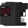 Genuine Brother LC201M Magenta Ink Cartridge (260 pages)