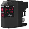 Genuine Brother LC201M Magenta Ink Cartridge (260 pages)