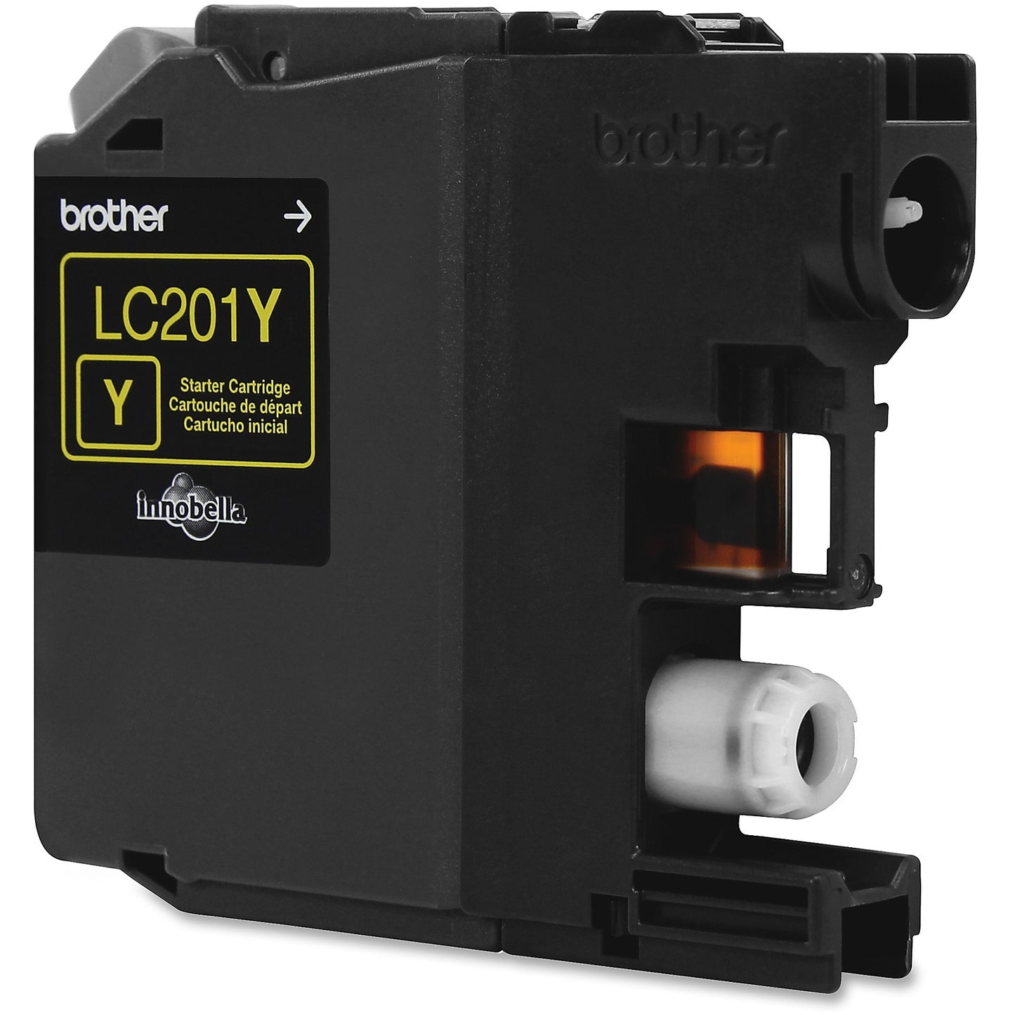 Genuine Brother LC201Y Yellow Ink Cartridge (260 pages)