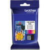 Genuine Brother LC30193PK Cyan, Magenta, Yellow Ink Cartridge (3,000 pages)