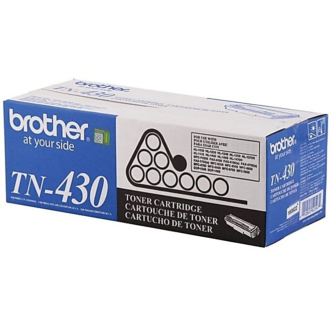 Genuine Brother TN430 Black Toner Cartridge (3,000 pages)