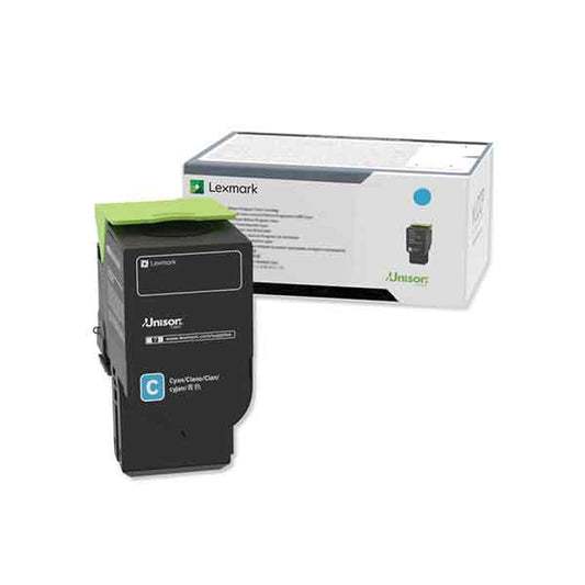Genuine Lexmark 75M0H20 High Yield Cyan Toner Cartridge (8,800 pages)